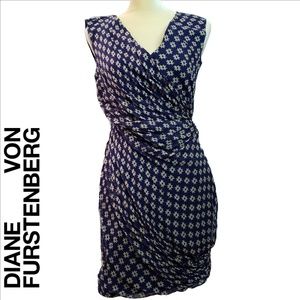 Diane Von Furstenberg Francia Silk Dress Size 6